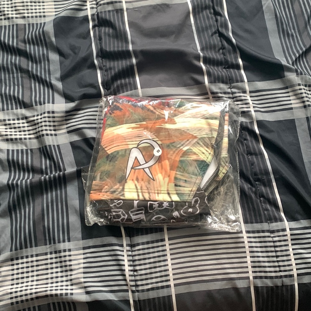 Multicolored mens swim trunks